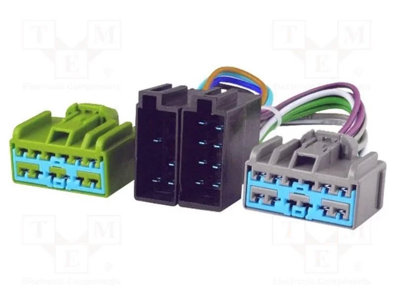 Conectores, rádio,ISO, Volvo, PIN: 24