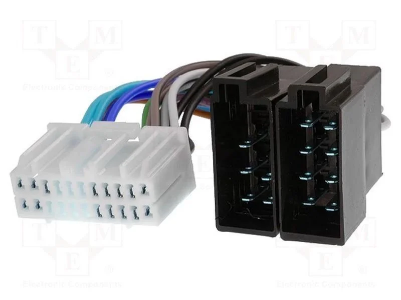 Conectores, rádio,ISO, Chrysler,Jeep, PIN: 22
