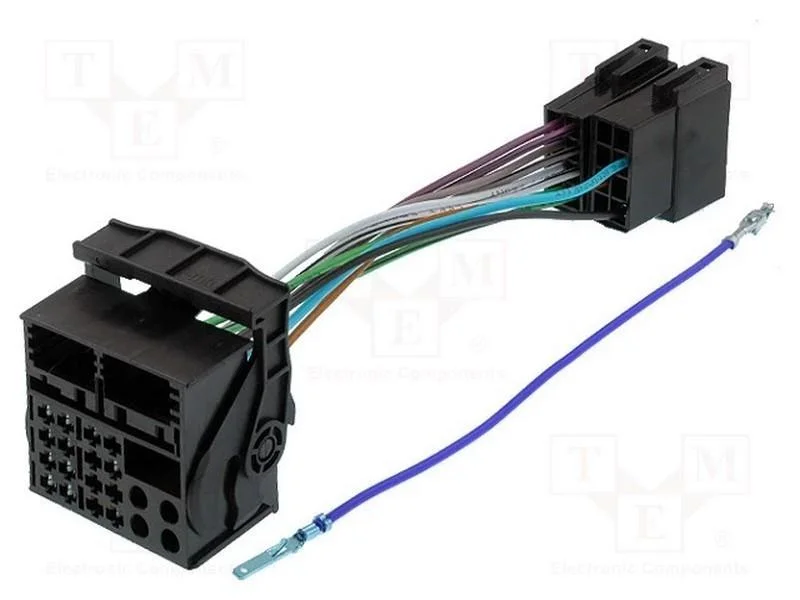 Conectores, rádio,ISO,Quadlock, Mercedes, PIN: 16