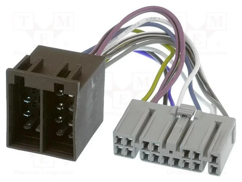 Conectores, rádio,ISO, Isuzu,Opel, PIN: 16