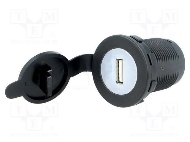 Alimentador de automóvel, Tomada USB A, Tens.alim.