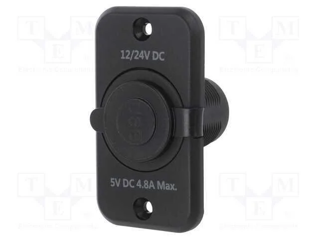 Alimentador de automóvel, USB A tomada x2, Tens.a.