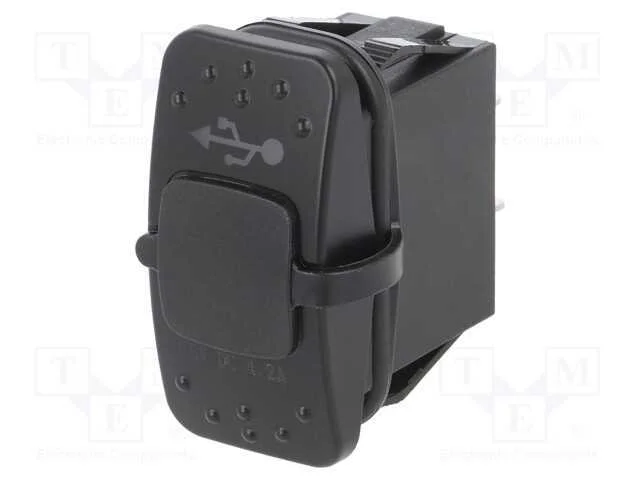 Alimentador de automóvel, USB A tomada x2, Tens.a.