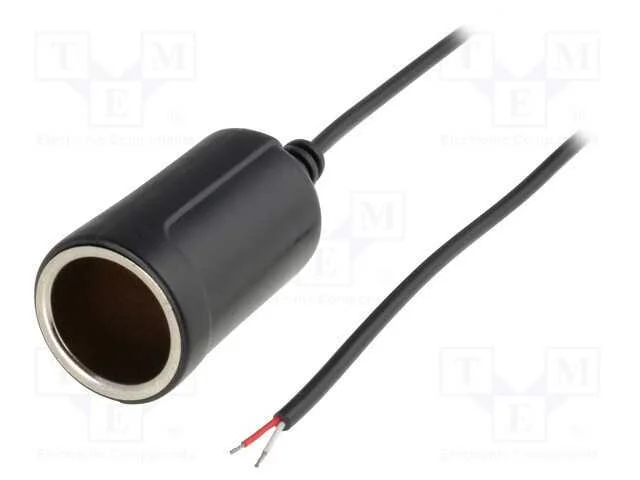 Adaptador de tomada de isqueiro de automóvel, fio.