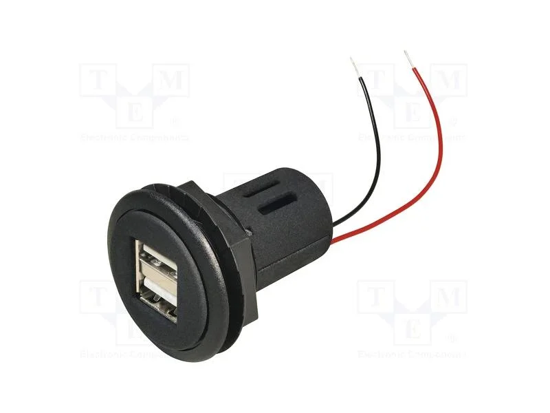 Alimentador de automóvel, USB A tomada x2, Inom: .