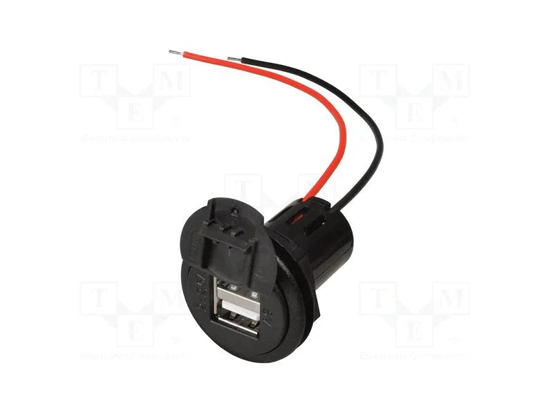 Alimentador de automóvel, USB A tomada x2, Inom: .