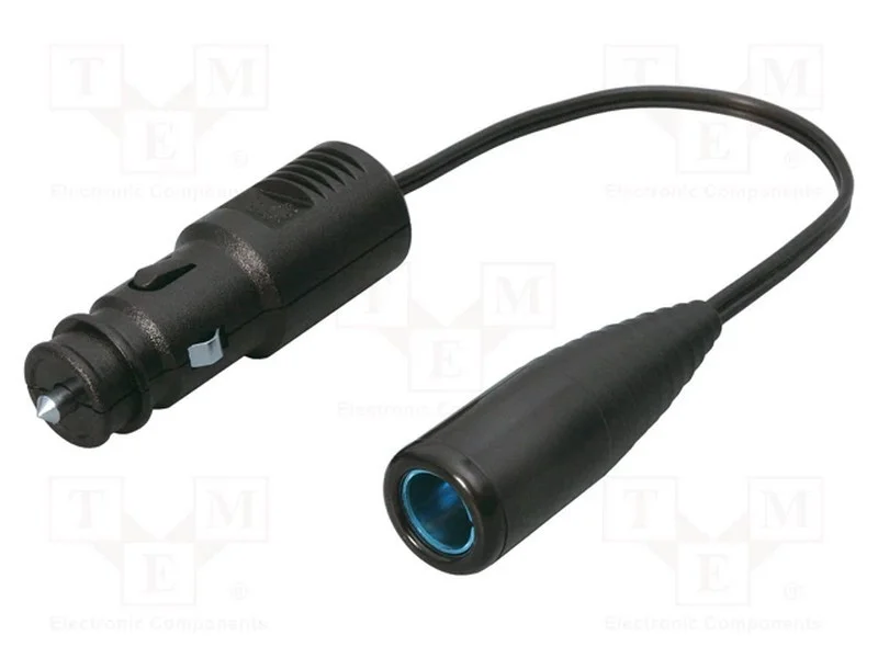 Adaptador de tomada de isqueiro de automóvel, 16A.