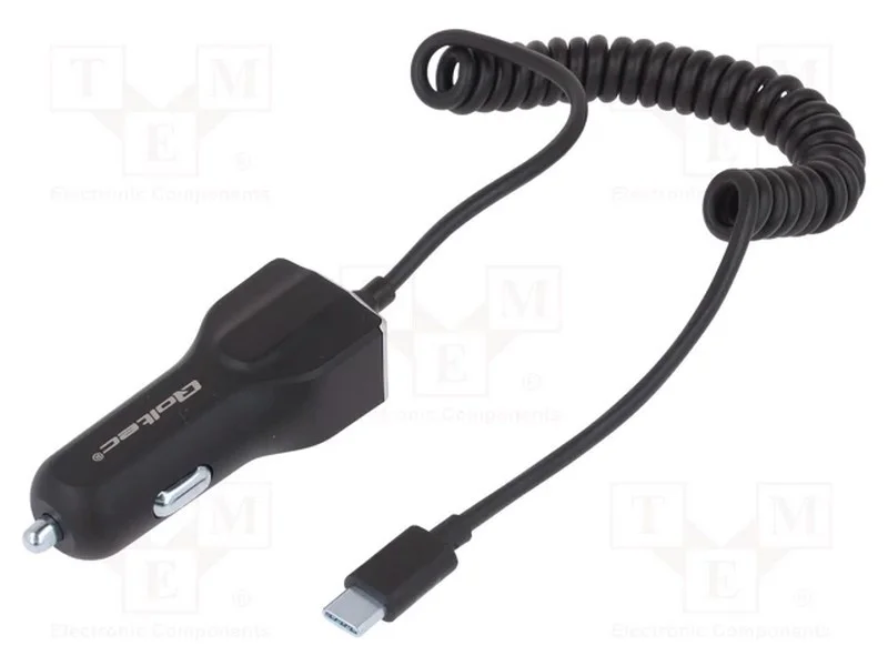 Alimentador de automóvel, USB C tomada, Tens.alim.