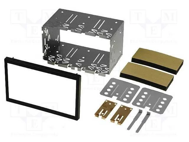 Meio-quadro de suporte universal, 2 DIN, Citroën,.