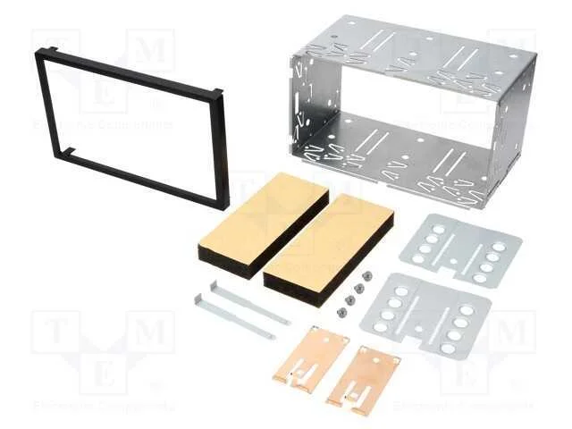 Meio-quadro de suporte universal, 2 DIN, Citroën,.