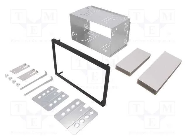 Meio-quadro de suporte universal, 2 DIN, Citroën,.