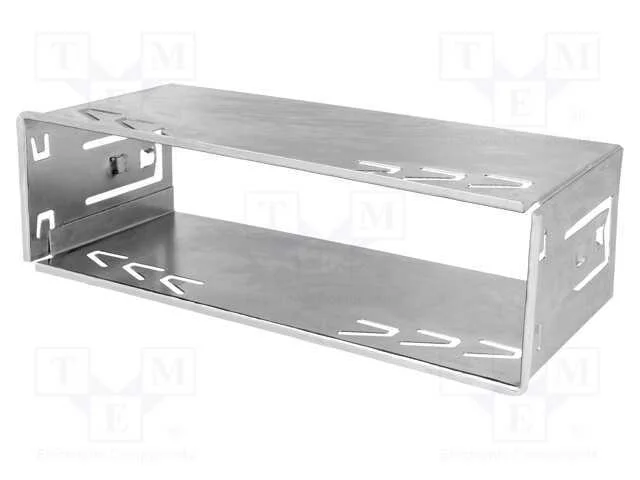 Meio-quadro de suporte de rádio, 1 DIN, zinco, JVC