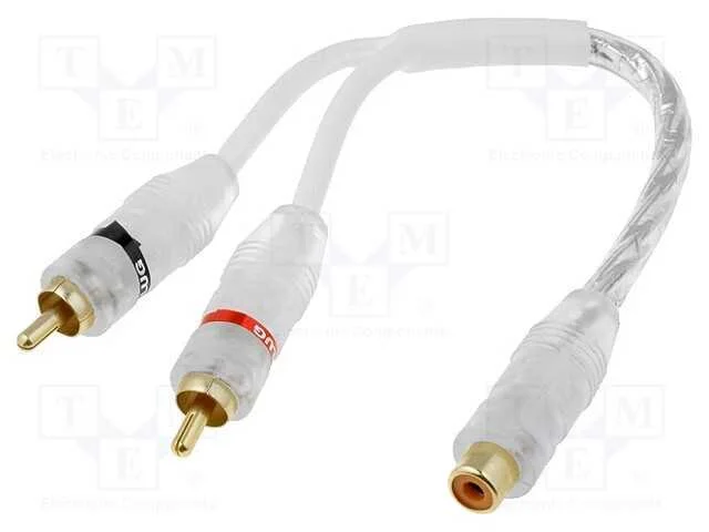 Cabo, tomada RCA,RCA ficha x2