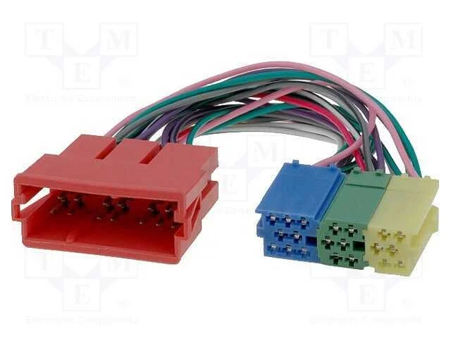 Adaptador, ISO mini tomada 20pin,ISO mini ficha, .