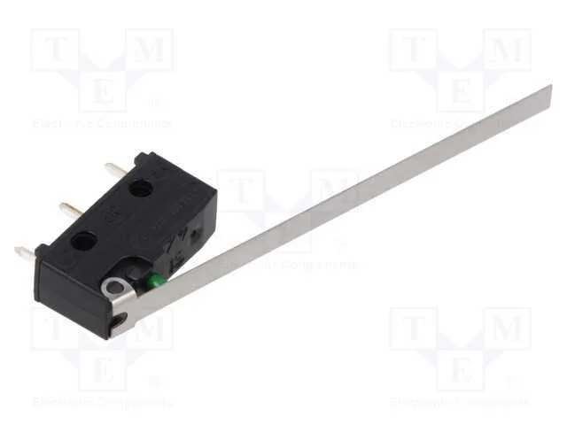 Microinterruptor SNAP ACTION; com alavanca; SPDT;.