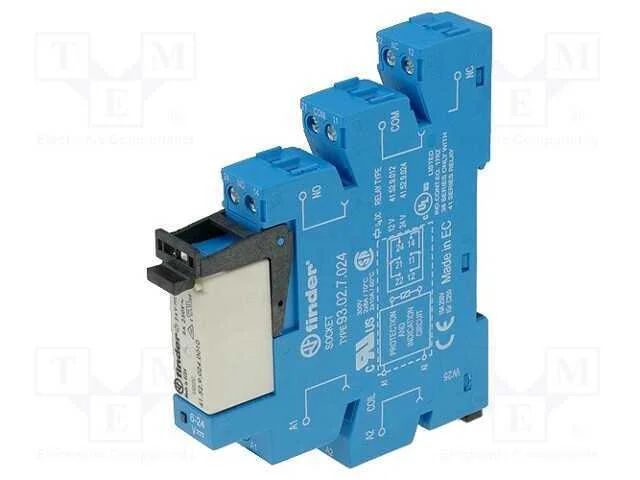 Relé: de interface; DPDT; Ubobina : 60VDC; 8A; 8A.