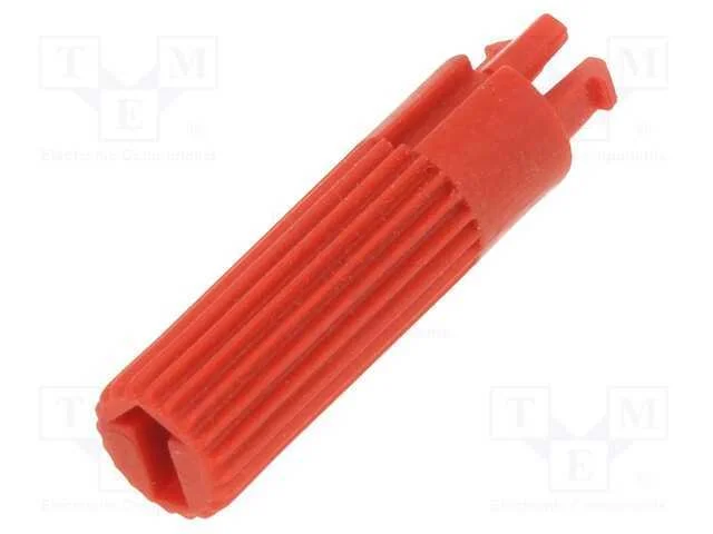 Manípulo; Ø4x13,3mm; Vermelho