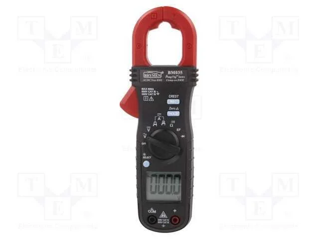 Medidor: Multifuncional; Digital,Com Braçadeira; Øcab: 26mm; Lcd