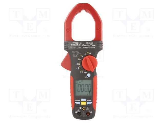 Medidor: Multifuncional; Digital,Com Braçadeira; Øcab: 51mm; Lcd