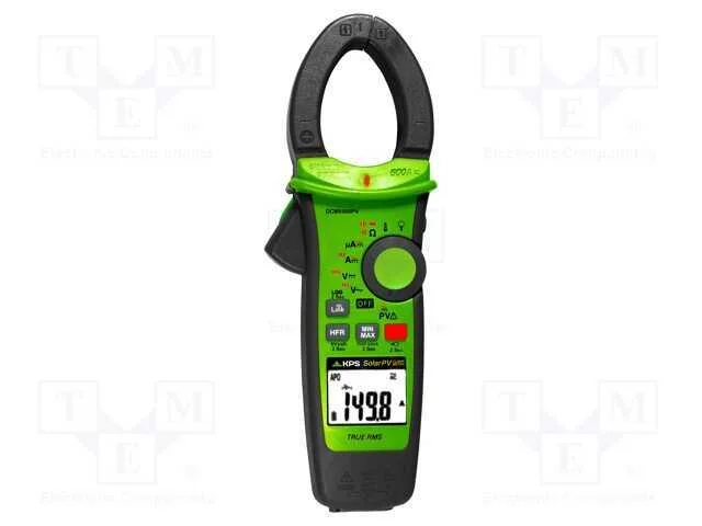 Medidor: Multifuncional; Digital,Com Braçadeira; Øcab: 37mm; Lcd