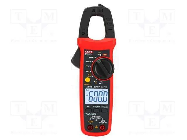 Medidor: Multifuncional; Digital,Com Braçadeira; Øcab: 28mm; Lcd