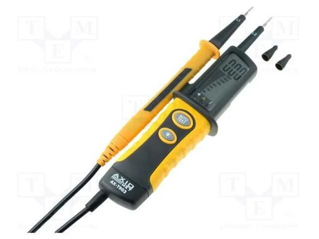 Verificador: Elétricos; Lcd; 3,5 Dígitos (1999); Análise: 3x/S
