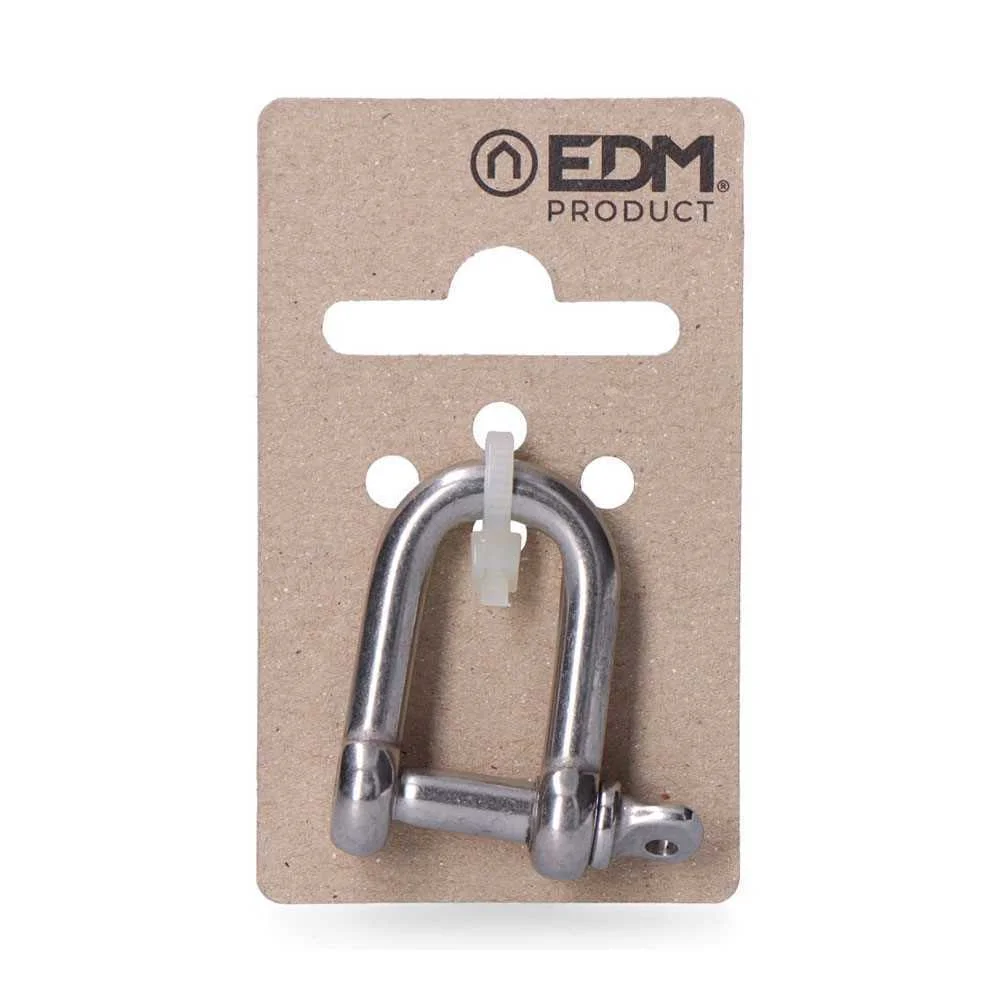 Manilha Inox Aisi316 6mm 1/4" Edm