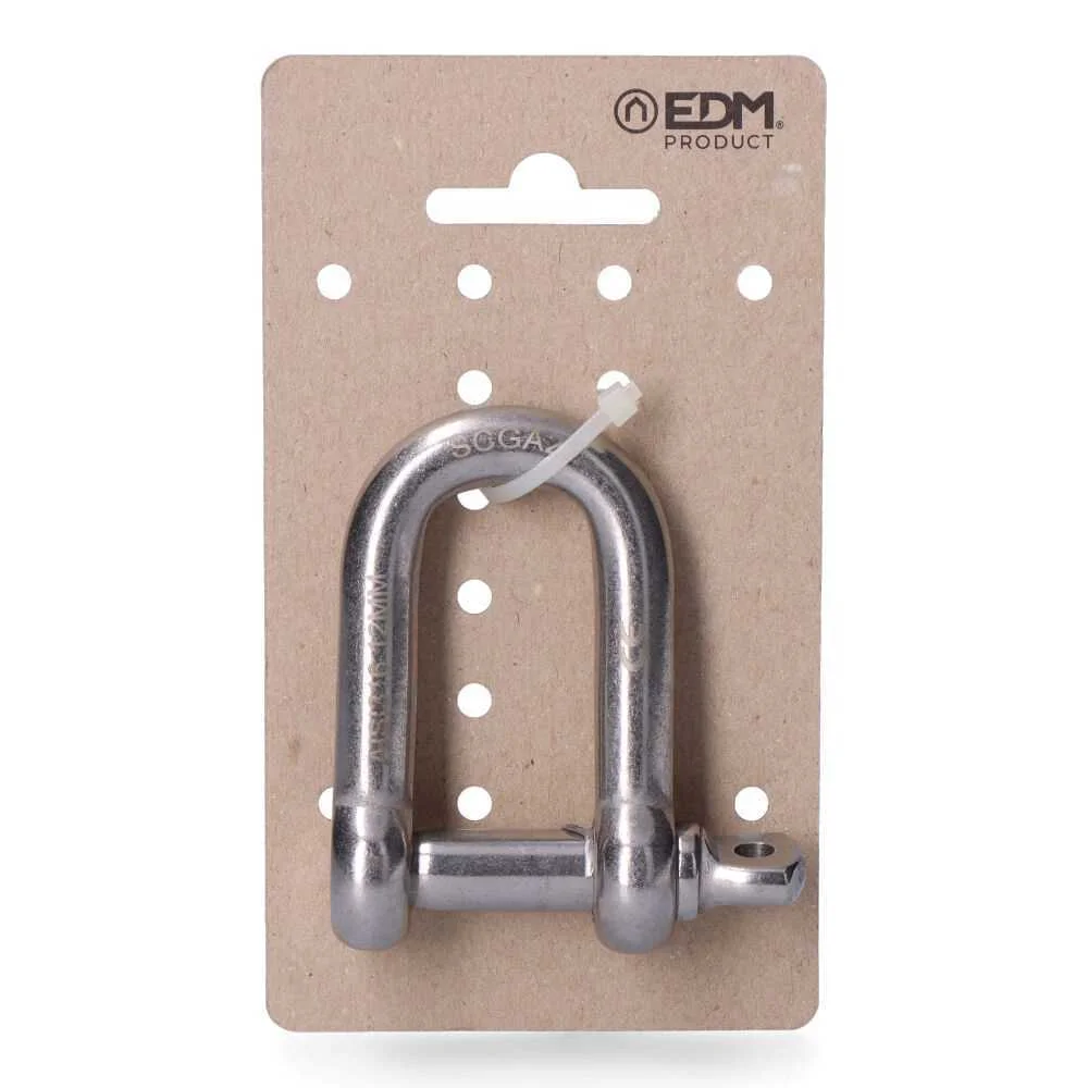 Manilha Inox Aisi316 12mm 1/2" Edm