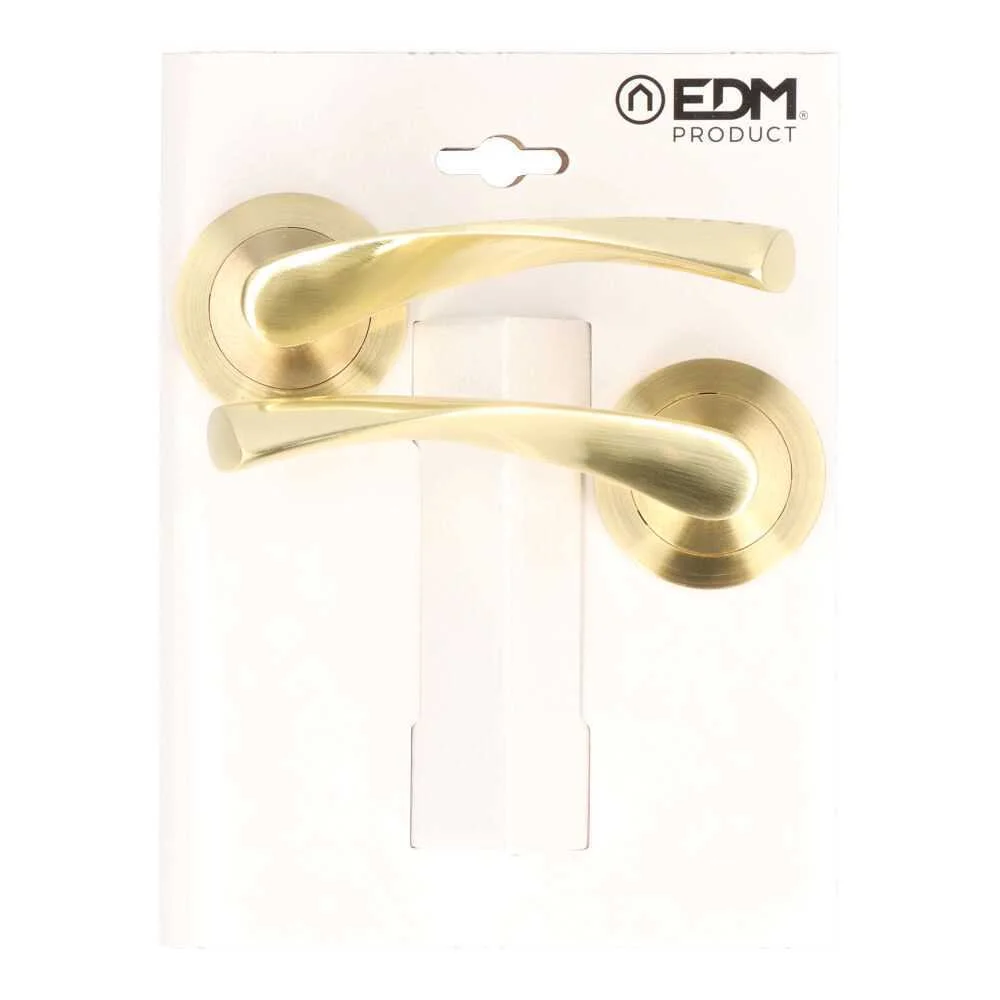 Blíster Jogo Rosetas 707 Latão Acetinado Edm
