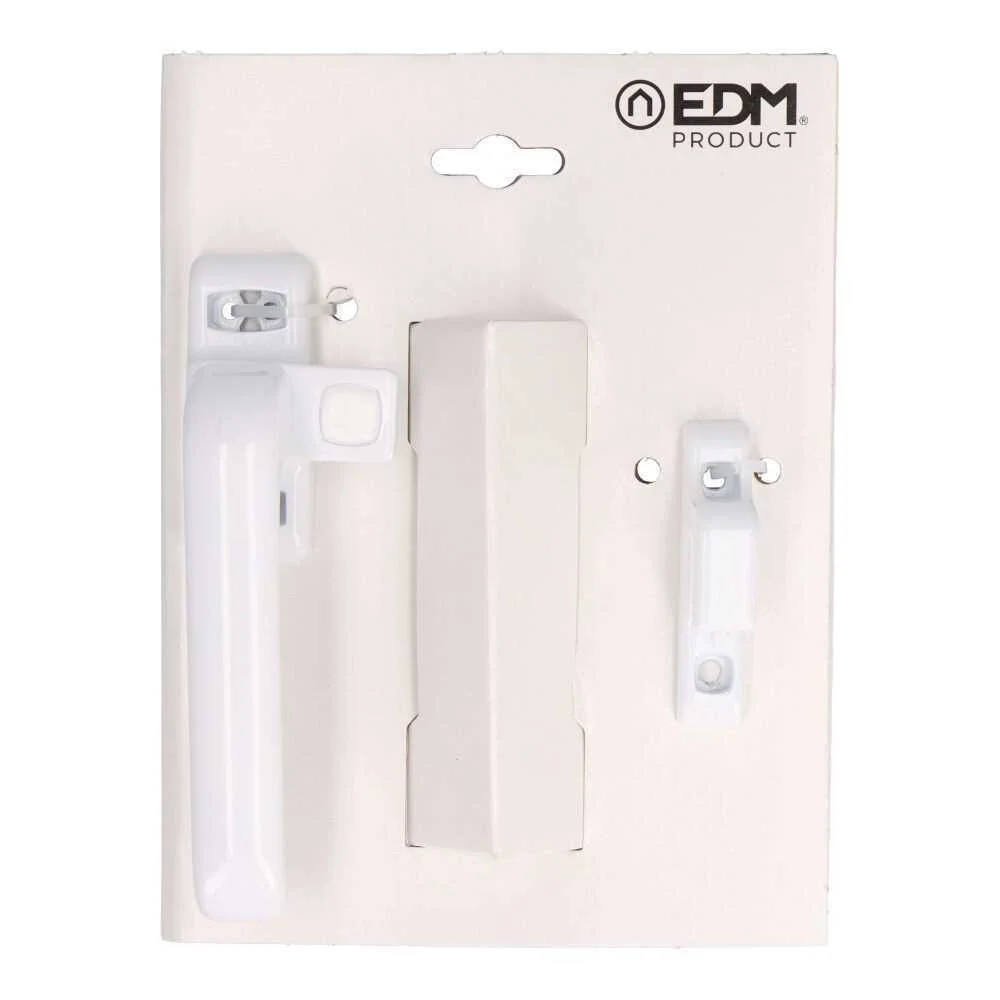 Bl&iacute;ster Fecho Press&atilde;o 6801 Esquerda Aluminio Branco Edm