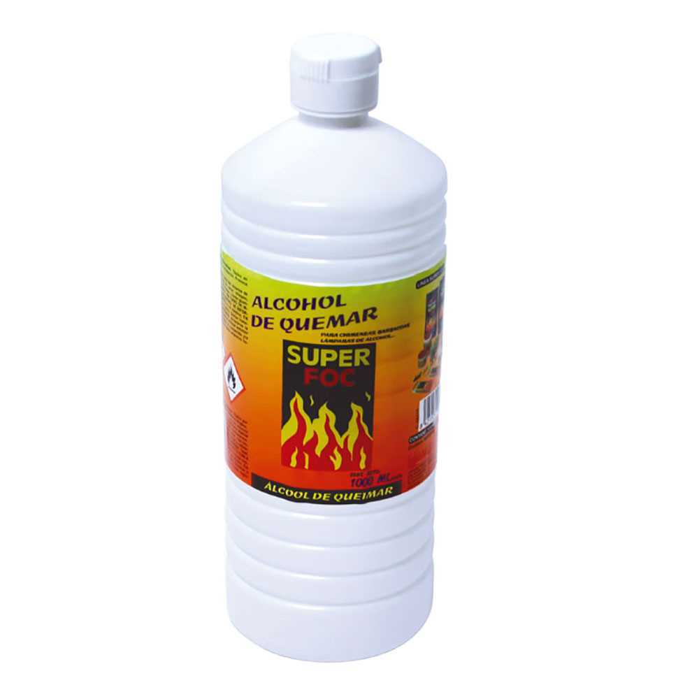 Álcool para Queimar 1000ml. Super Foc