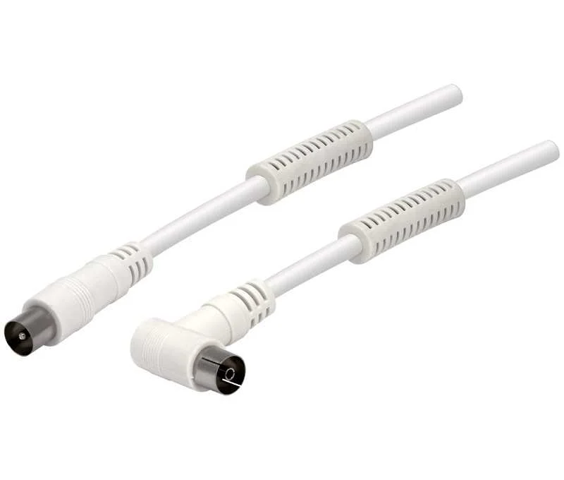 Conector Antena Tv Macho - Femea Codo, com Ferri.