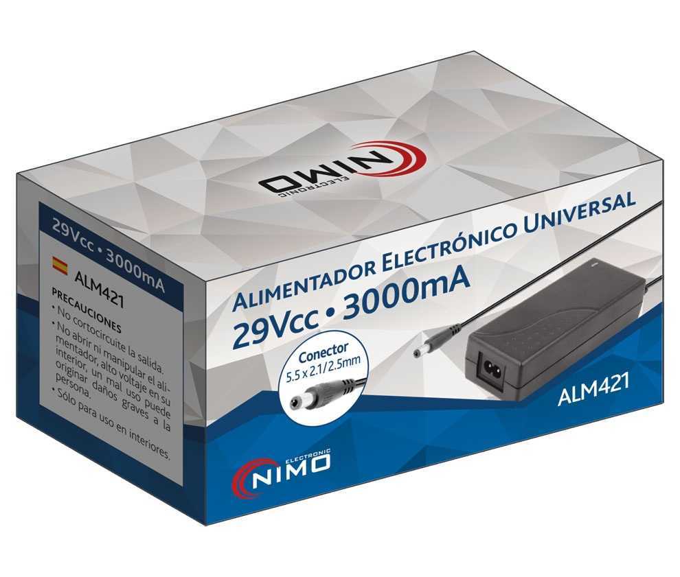 Alimentador Electrónico Universal 29vcc/3,0a