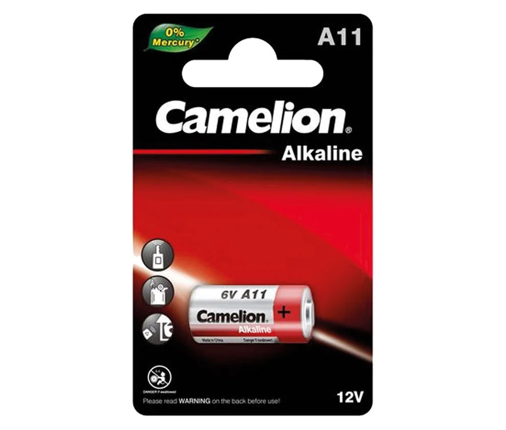 Pilha Alcalina A11, Lr11a, L1016, 6v