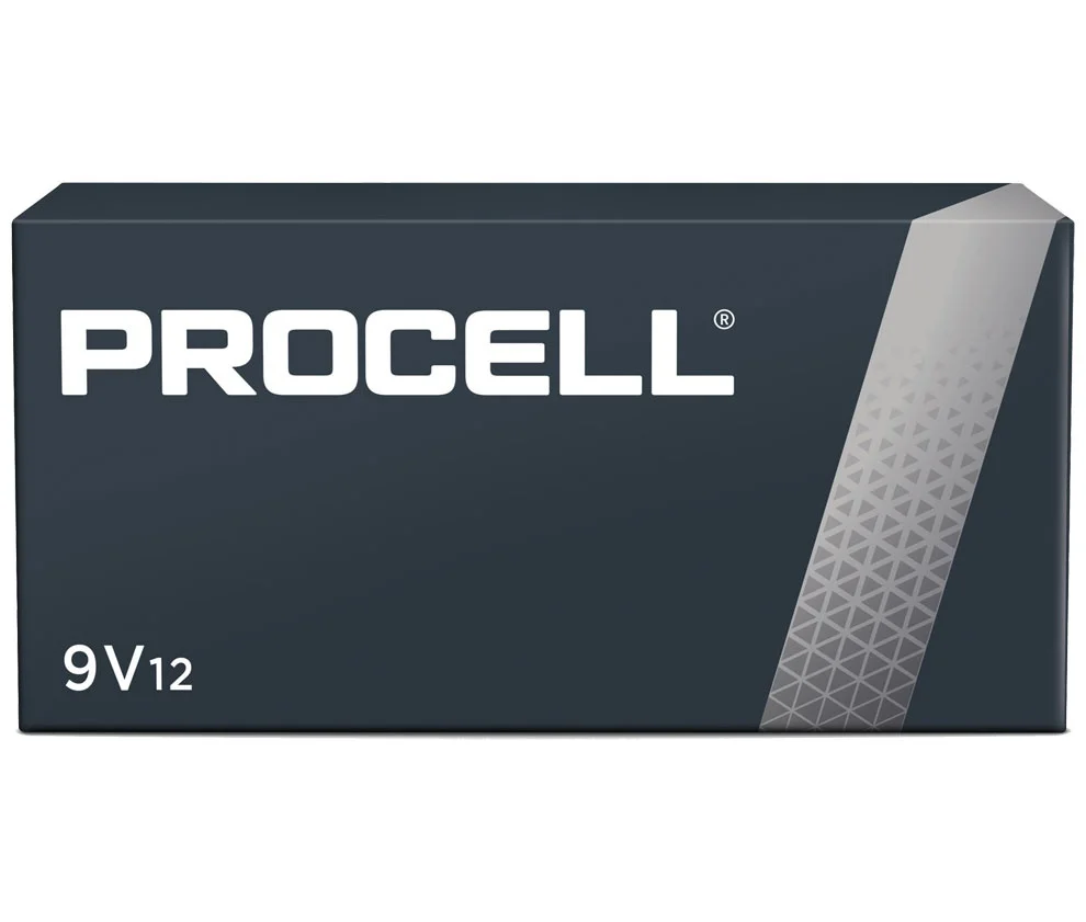 Pila Alcalina Procell Industrial 6lf22, E-Block 9v