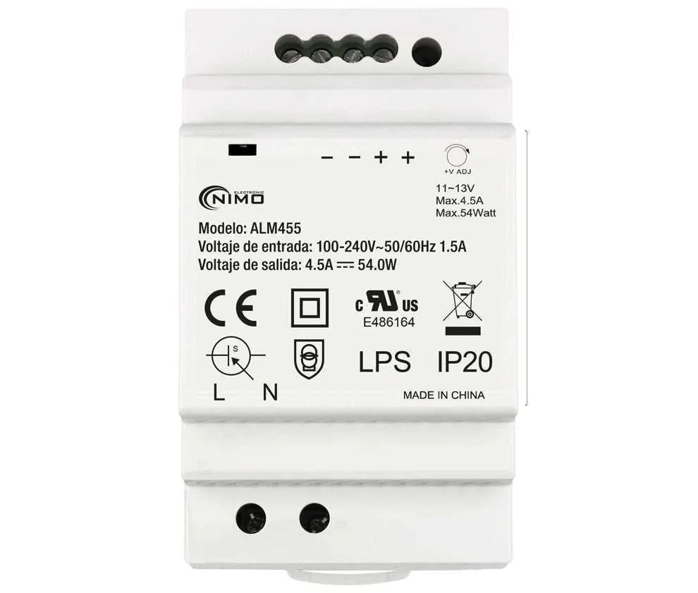 Fonte de Alimenta&ccedil;&atilde;o Comutada em Trilho Din 12v/4.