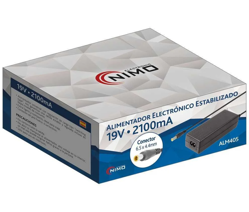 Alimentador Electrónico Universal 19vcc/2.1a