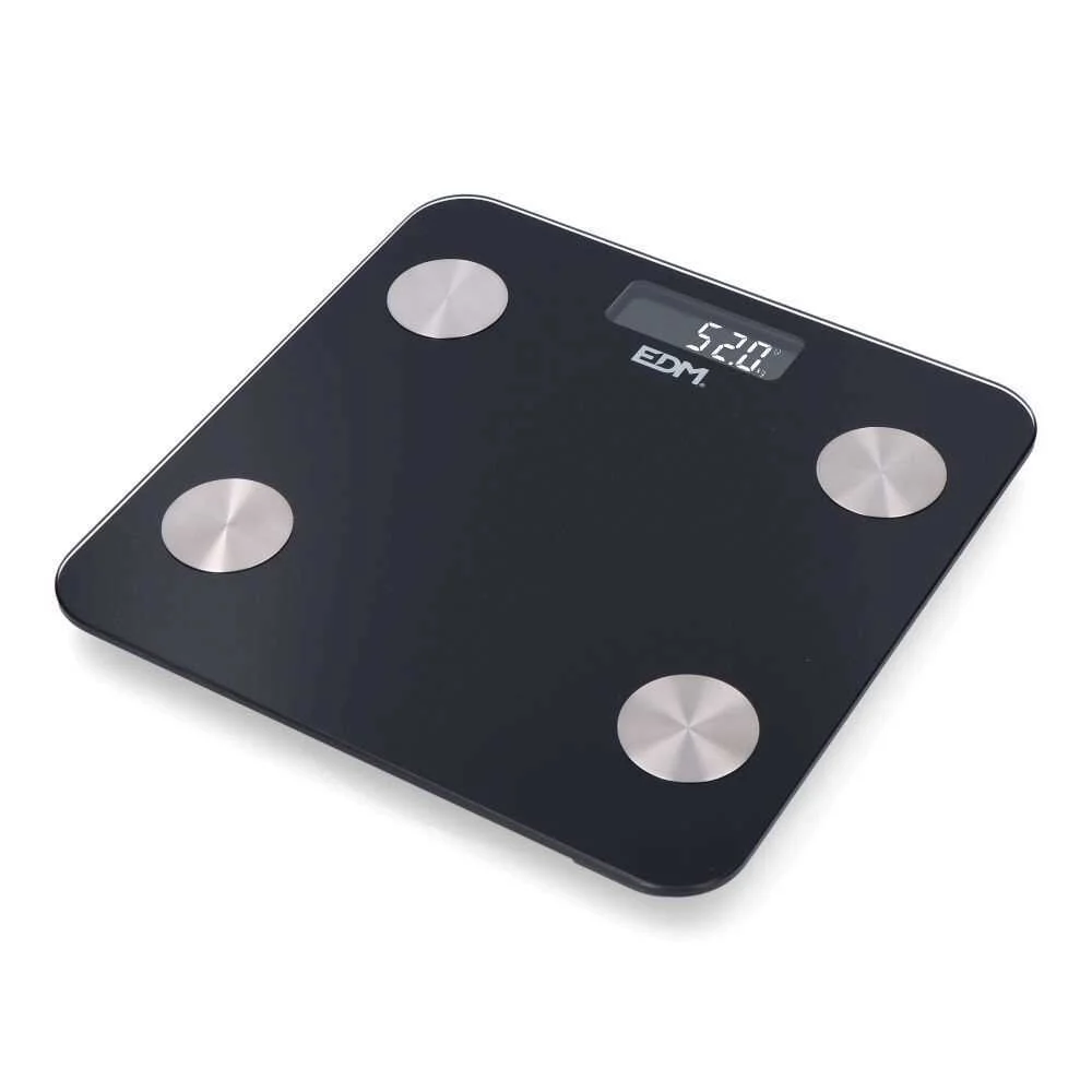Balança de Casa de Banho Digital Inteligente com Bluetooth Edm