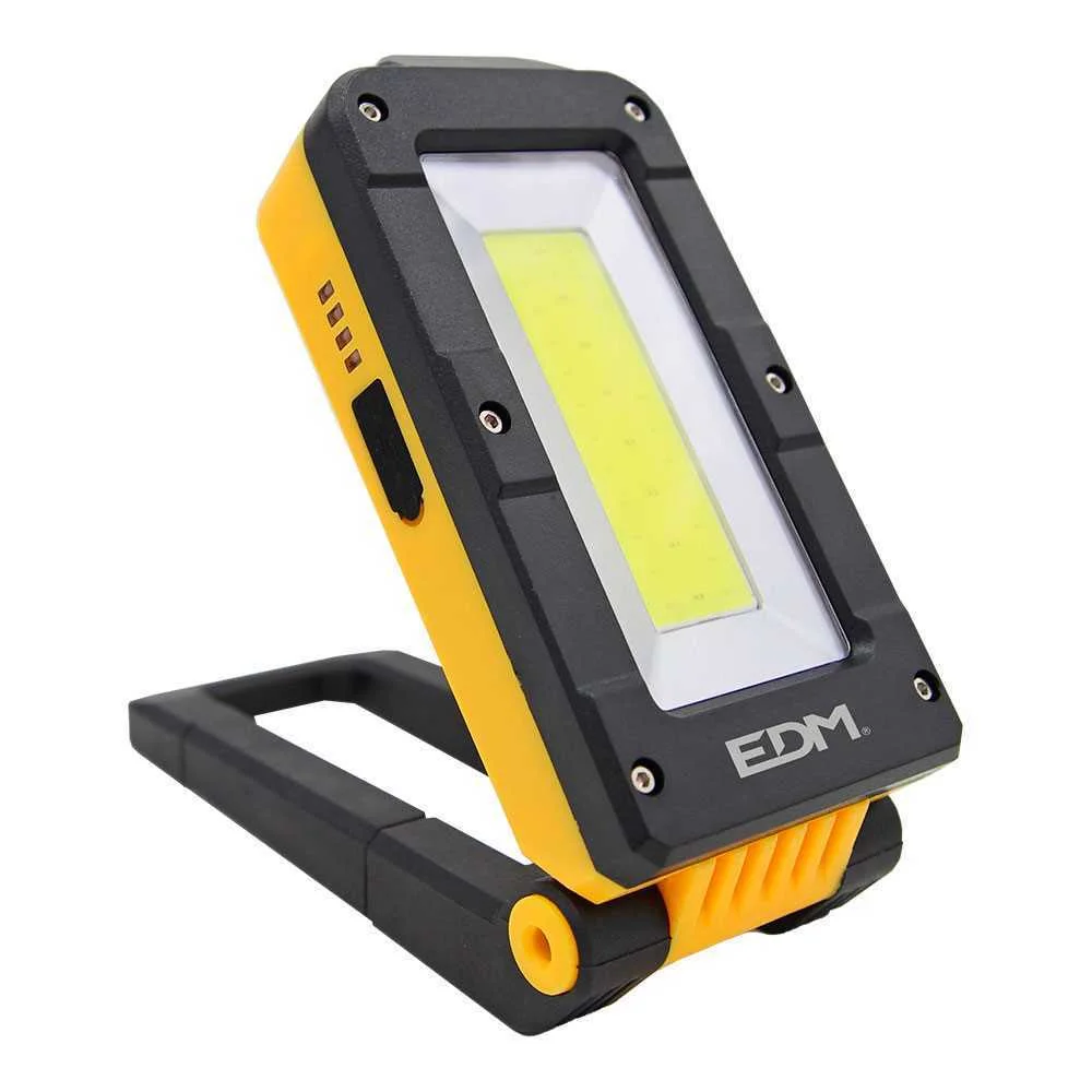 Lanterna Recarregável LED com Base 500lm Edm