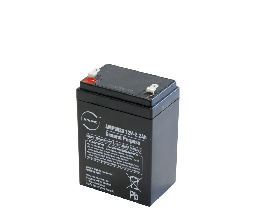 Batería Plomo 12,0v/2,2ah (70,0x99,0x47,0mm)