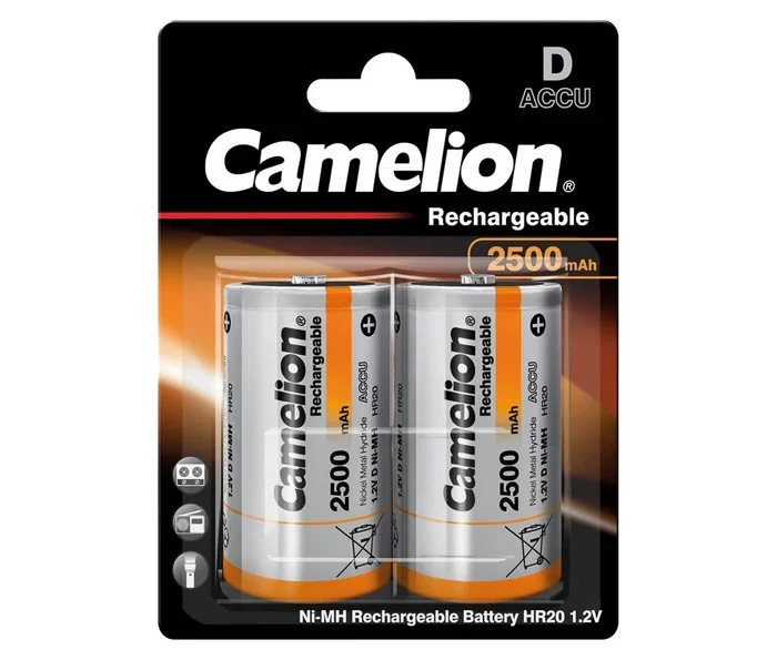 Bateria Recarregavel D/Rc20 1,2v/2500mah Ni-Mh