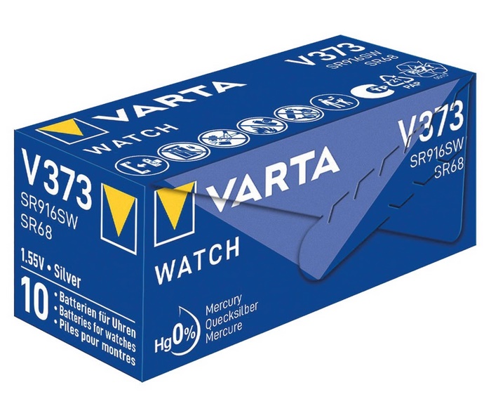 Sr68 / V373 Pila de Óxido de Plata
