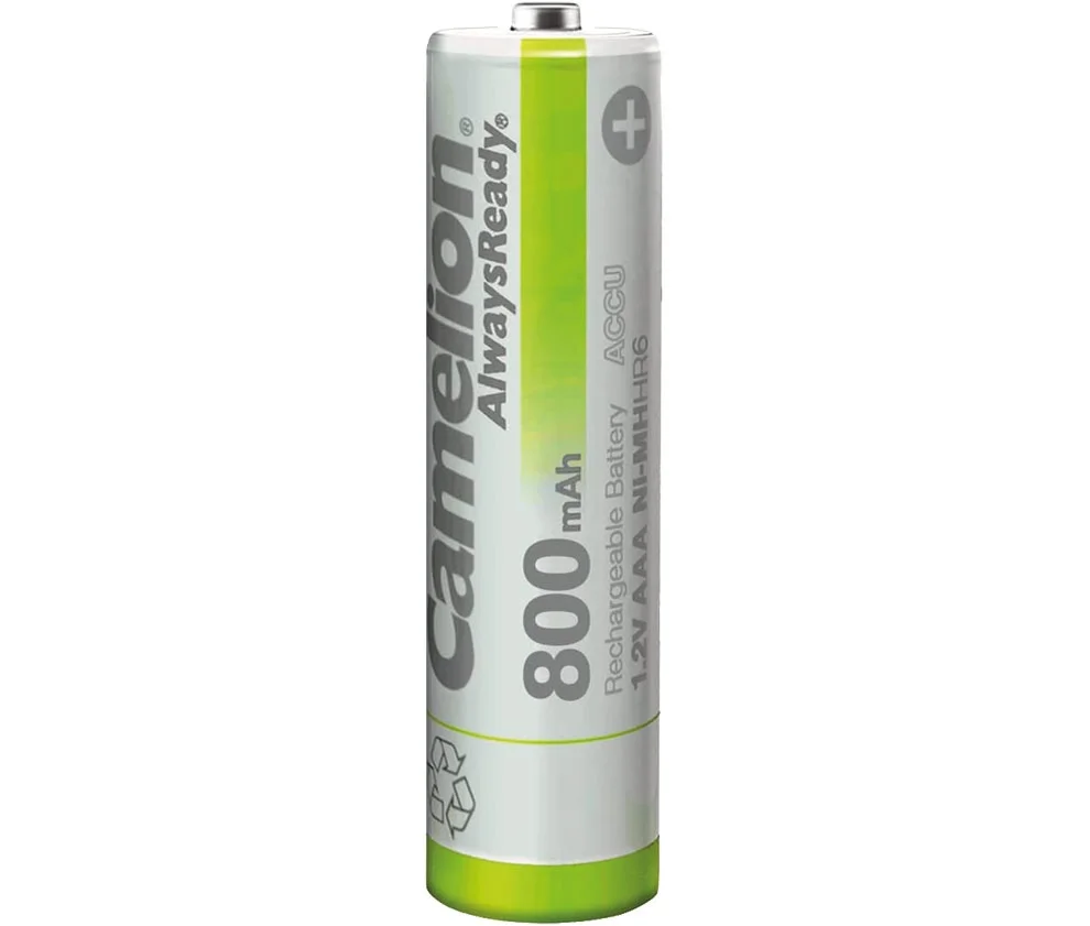 Bateria Recarregavel AAA 1,2v/800mah Ni-Mh, Pre-Car.