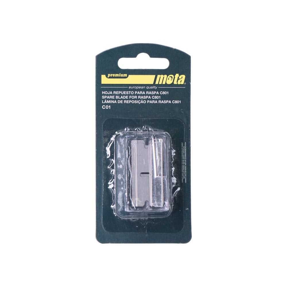 Pack 10 Folhas Lâmina para Raspador C01 Mota