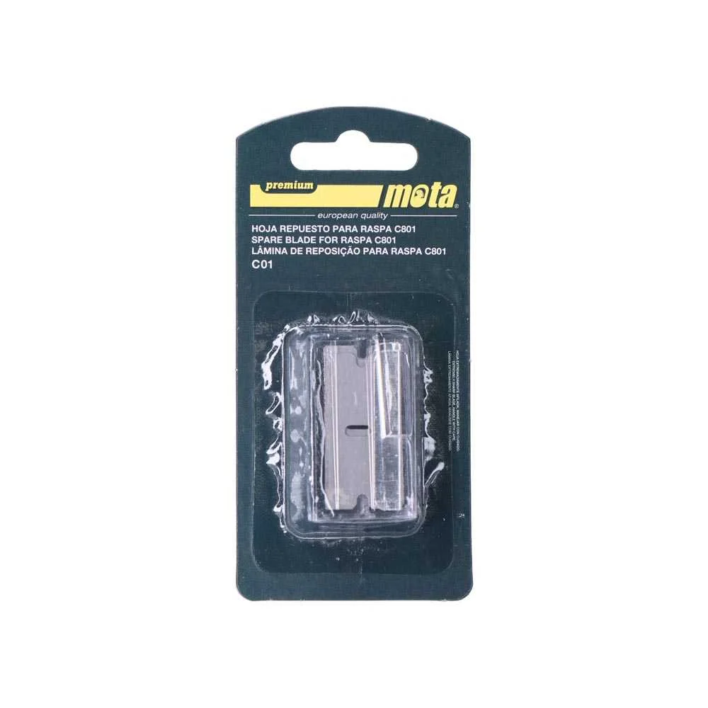Pack 10 Folhas Lâmina para Raspador C01 Mota