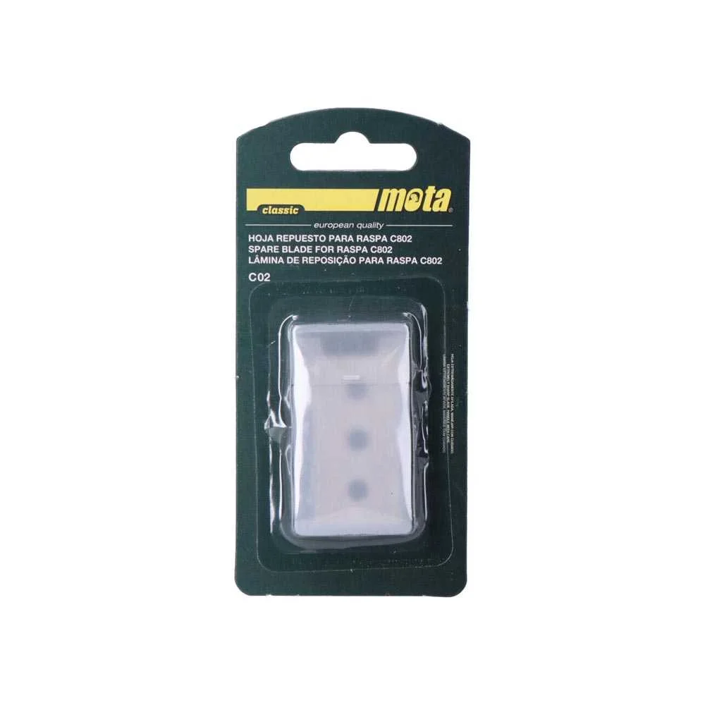 Pack 10 Folhas Lâmina para Raspador C02 Mota