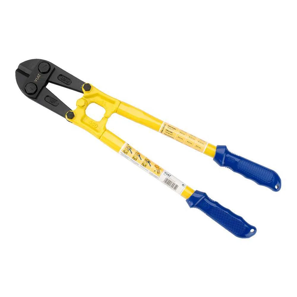 Alicate Corta Cavilhas para Corte de Ferragens. Medidas: 155x610x32mm Viat009600 Viat
