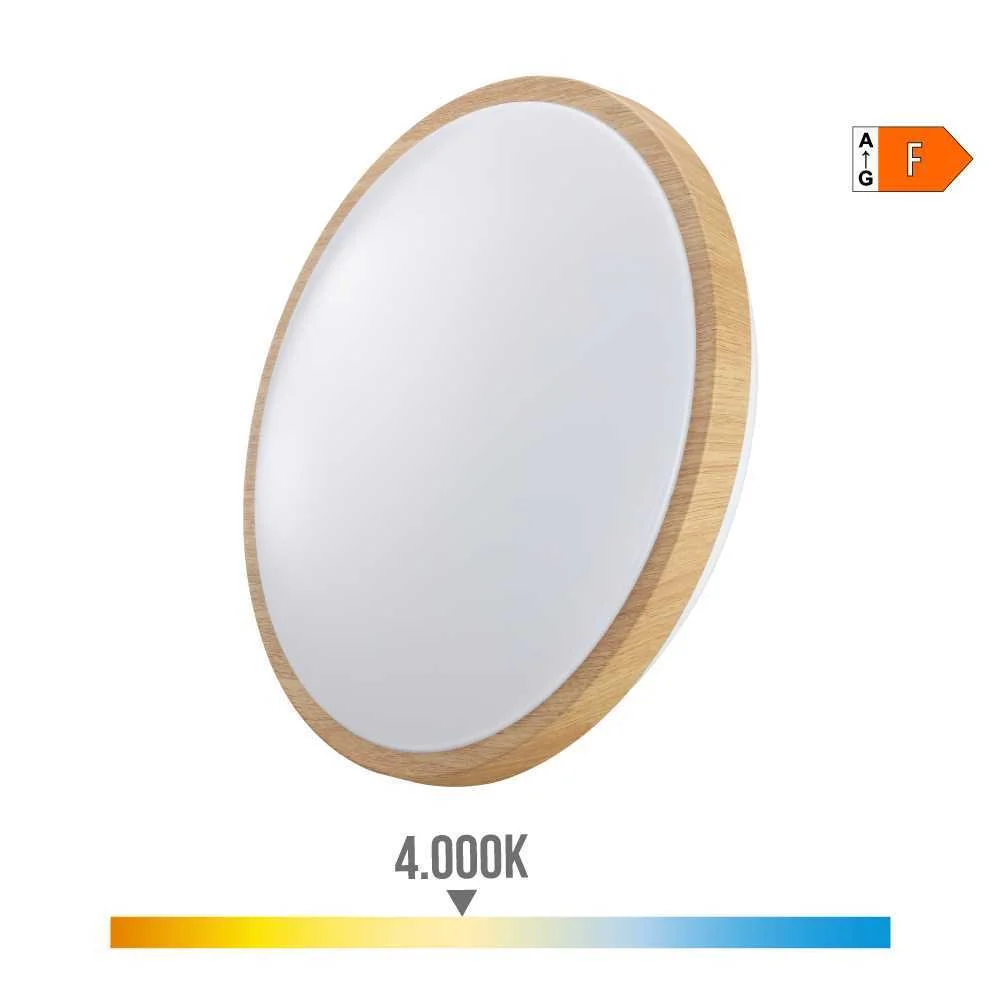 Aplique de Superfície Circular LED 18w 1820lm 400.