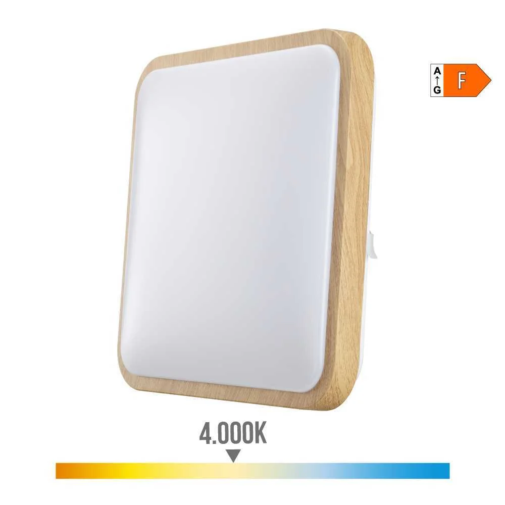 Aplique de Superfície Quadrado LED 18w 1820lm 400.