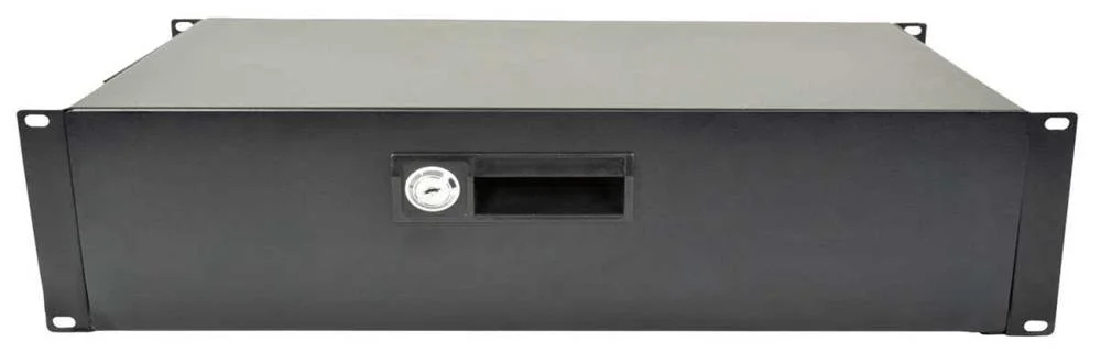 Gaveta Rack com Fechadura 19polegadas 3u